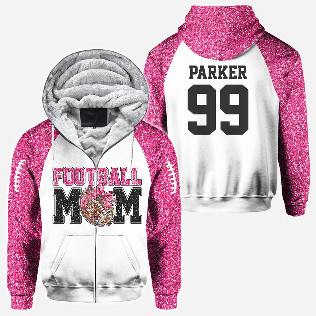 Football Mom Croquette - Personalisiertes Football-Shirt