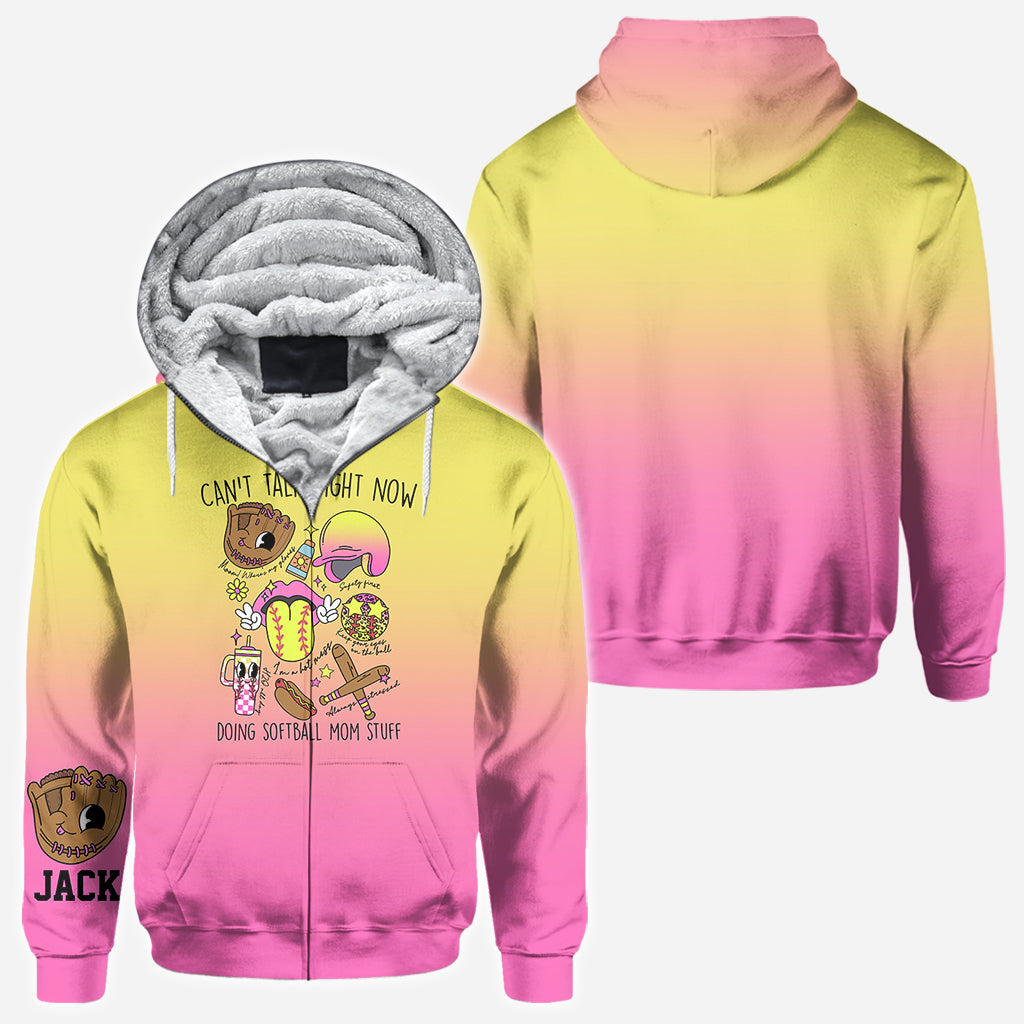 Softball Mom Stuff - Personalized Softball All Over Shirt