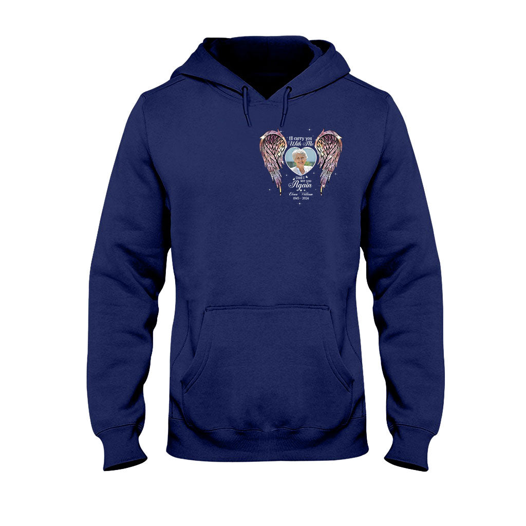 Memorial Wings Your Wings Were Ready But My Heart Was Not - Personalized Memorial T-shirt And Hoodie