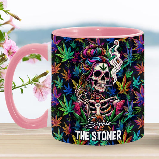 Der Kiffer – Personalisierter Becher mit Cannabis-Akzent