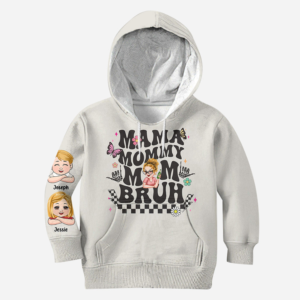Mama Mommy Mom Bruh - Personalized Mother All Over Shirt