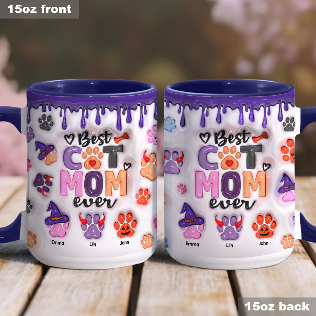 Die beste Hundemama, Katzenmama, Hundepapa, Katzenpapa aller Zeiten – personalisierte Tasse mit Hundemotiv