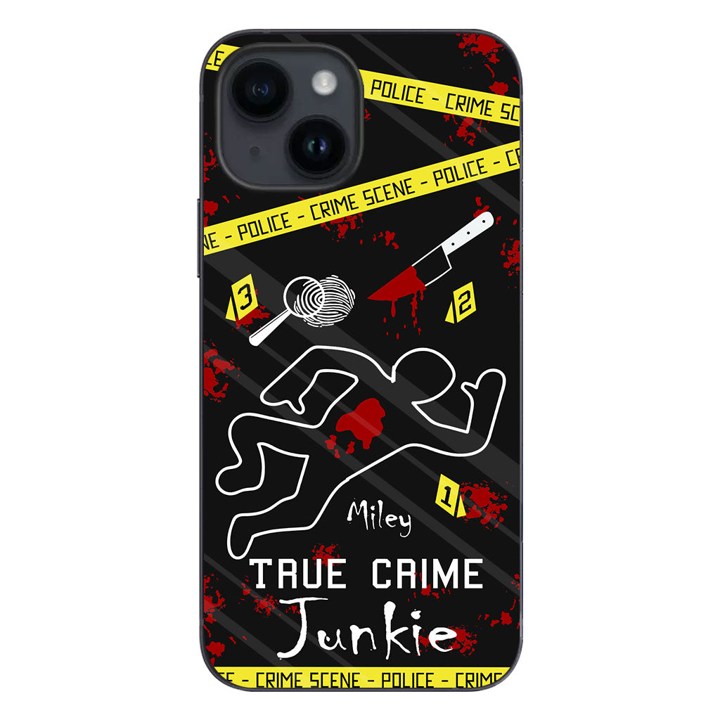 True Crime Junkie – Personalisierte Handyhülle
