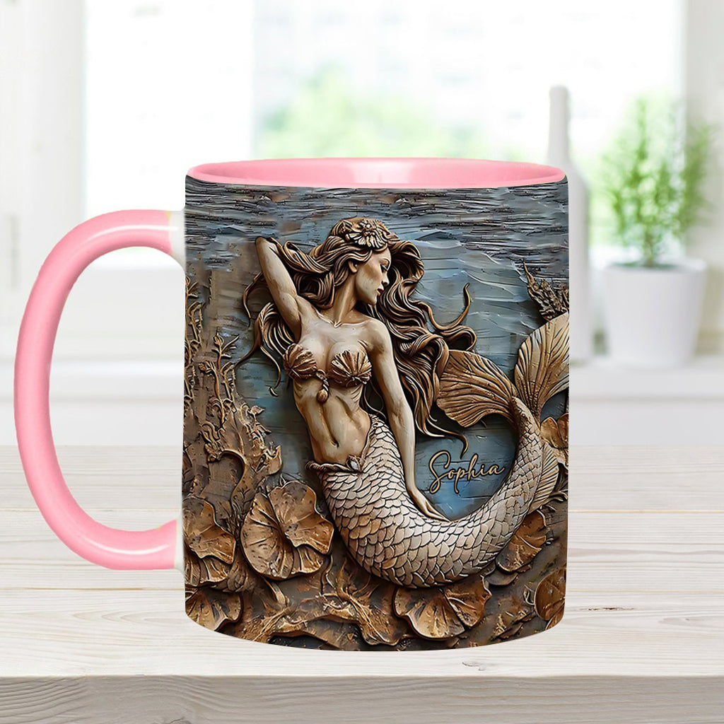 Mug personnalisé à motif sirène - Magnifique sirène