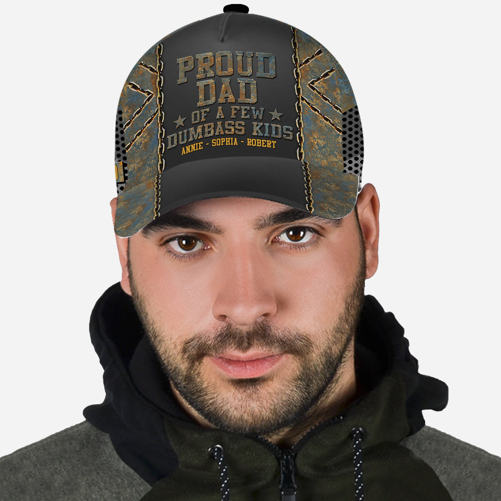 Proud Dad - Personalized Father Classic Cap
