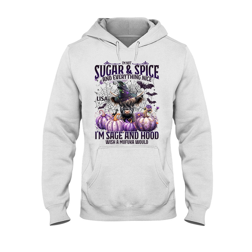 Ich bin nicht Zucker und Gewürze und alles Nette - Personalisiertes T-Shirt und Hoodie