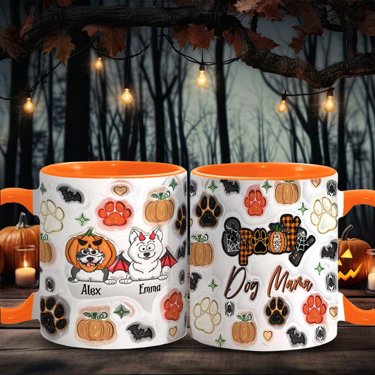 Maman Chien Effrayant - Mug personnalisé à motif chien