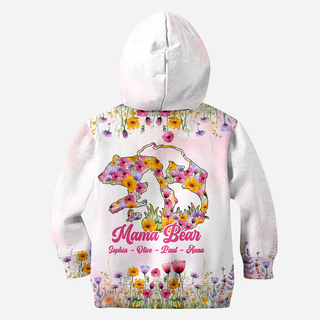 Mama Bear - Personalized Mother All Over Shirt