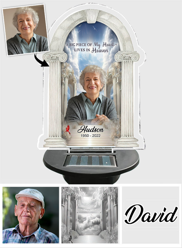 In Loving Memory - Personalized Memorial Garden Solar Light