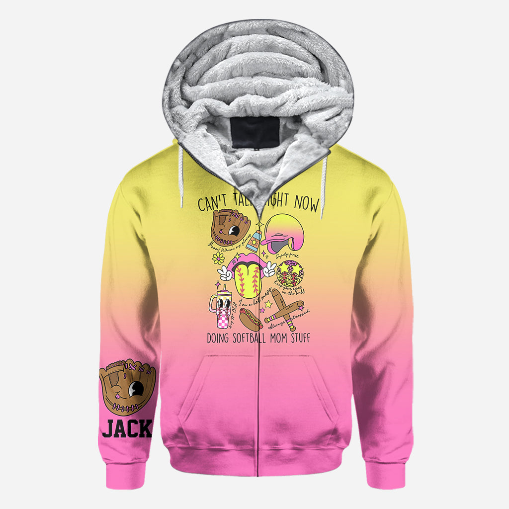 Softball Mom Stuff - Personalized Softball All Over Shirt