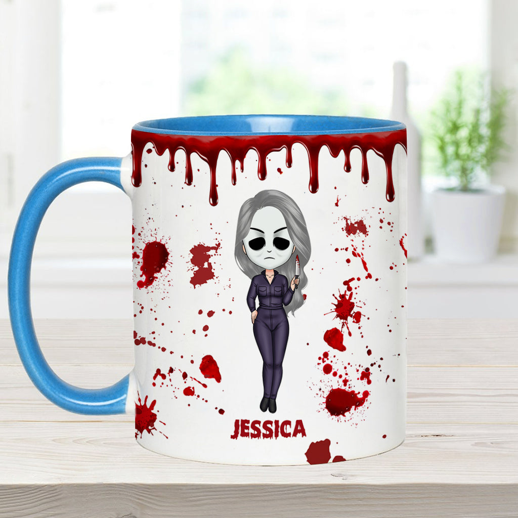 True Crime Mug - Personalized Accent Mug