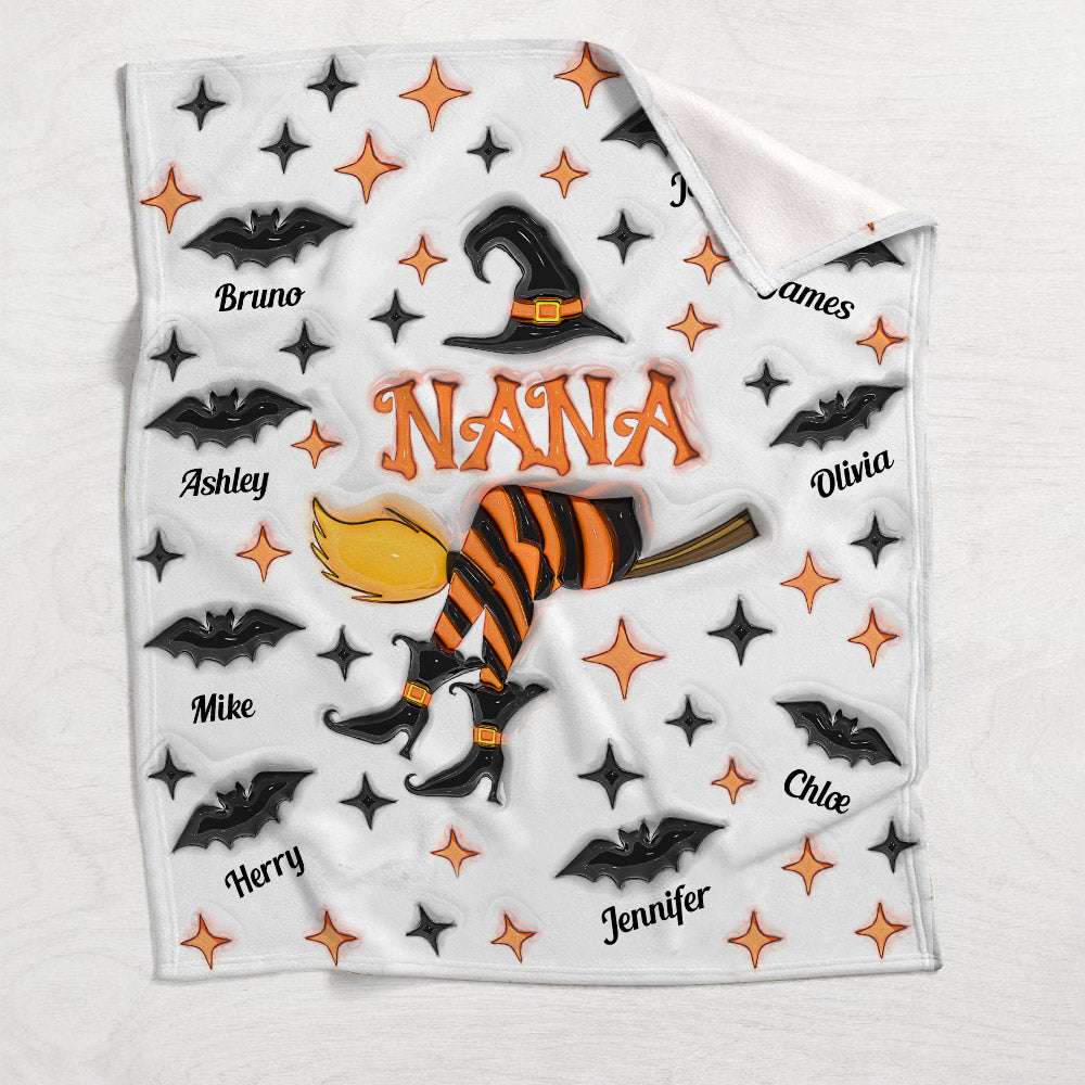 Nana Liffe/ Grandma Life/ Mama Life... - Personalized Grandma Blanket