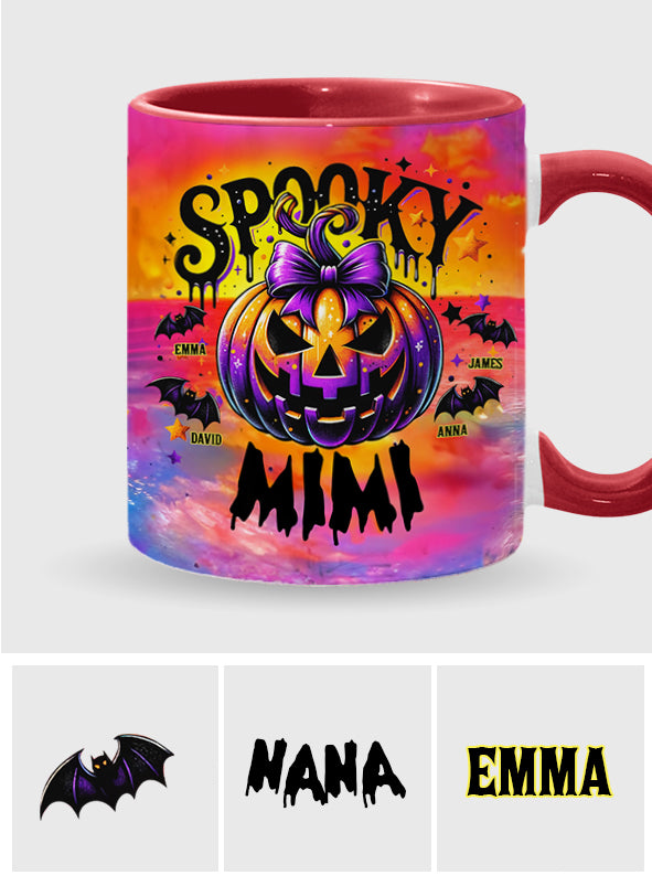 Spooky Grandma - Personalized Grandma Accent Mug