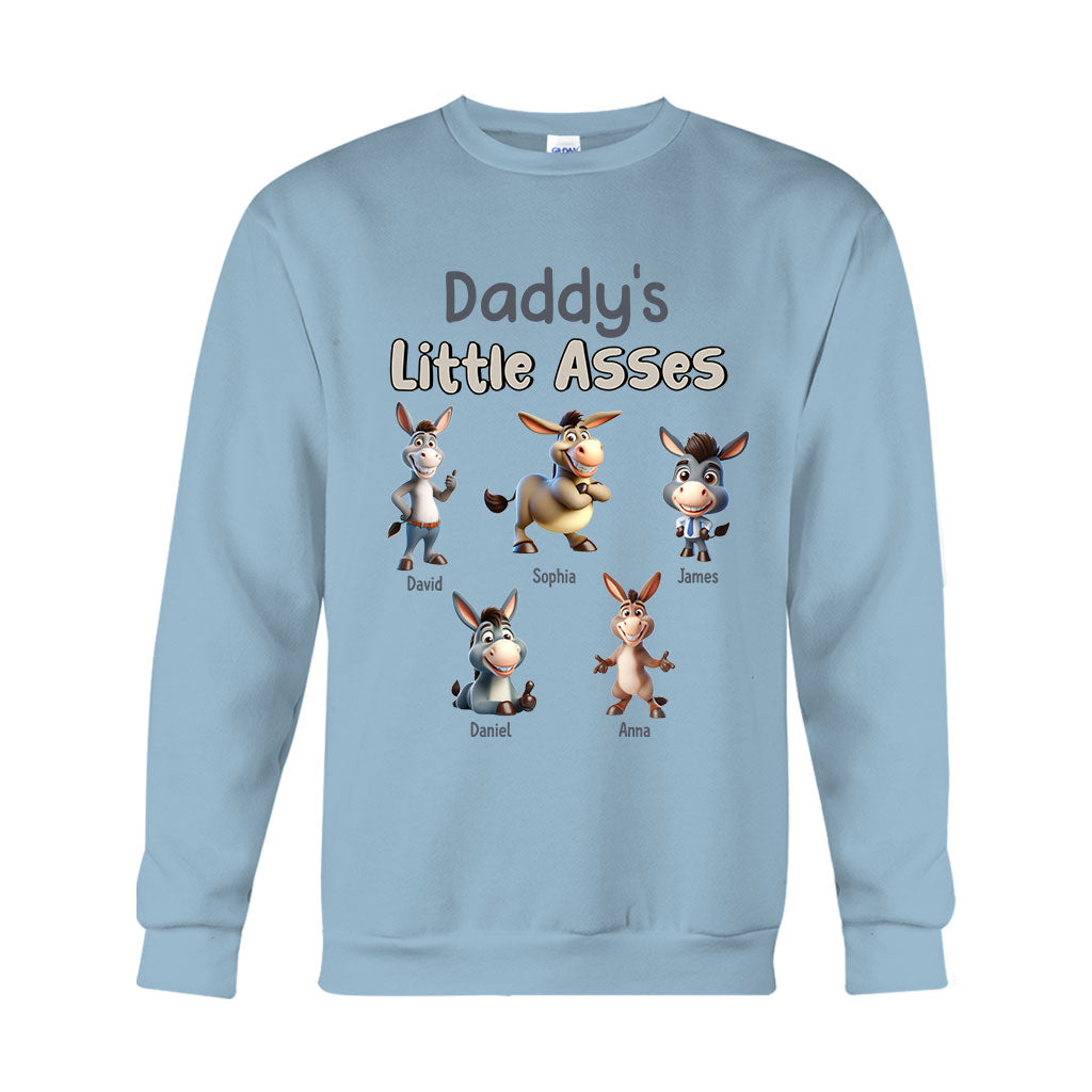 Daddy's Little Cuties - Personalized Father T-shirt And Hoodie
