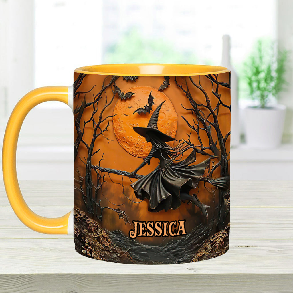 I'm Going To Let Karma Fix It - Personalized Witch Accent Mug