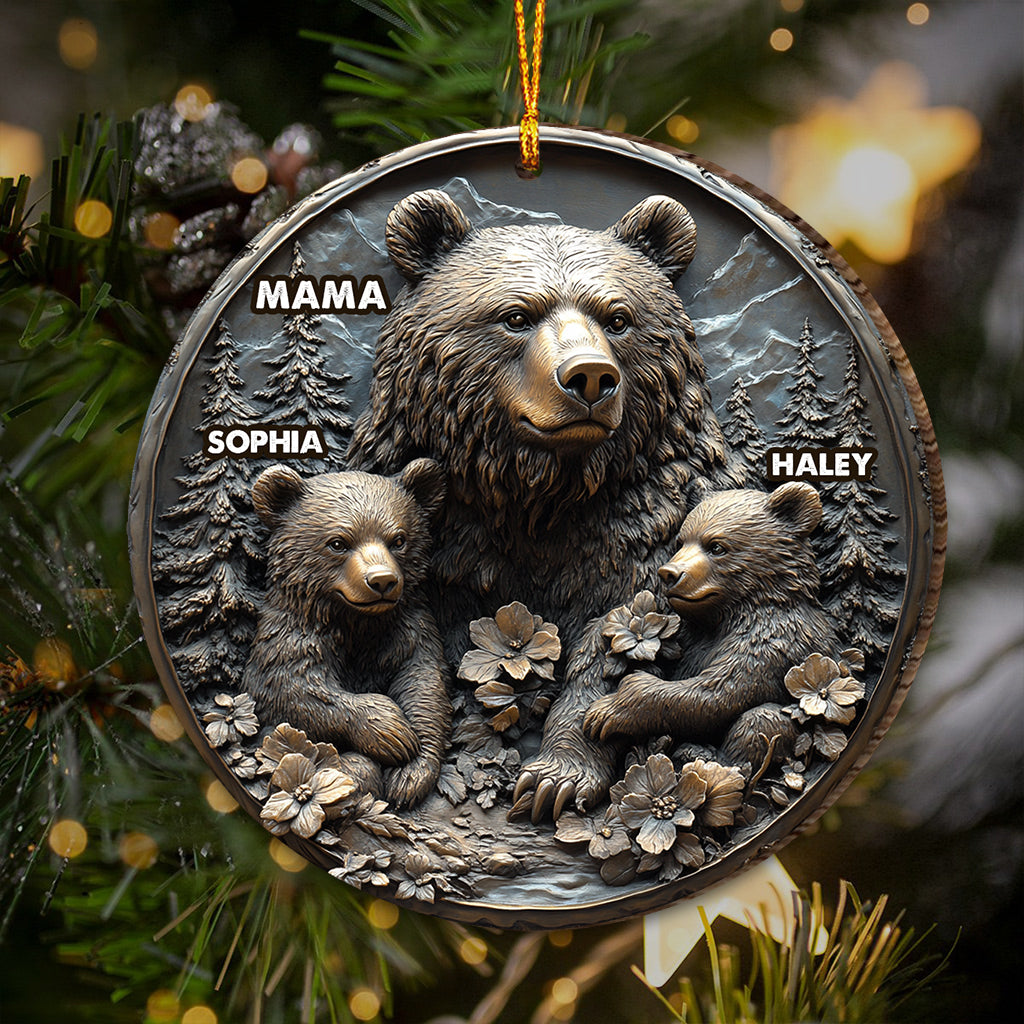 Mama Bear - Personalized Mother Ornament