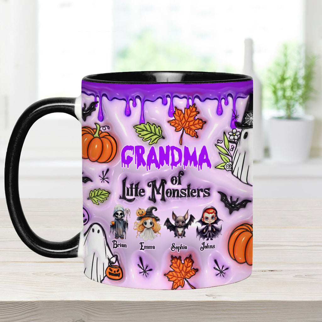 Oma der kleinen Monster – Personalisierte Tasse mit Oma-Akzent