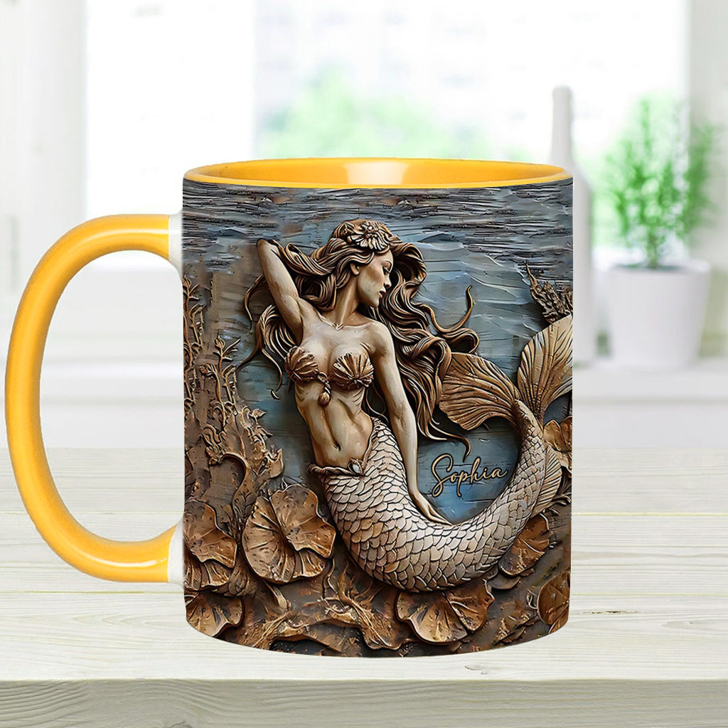 Mug personnalisé à motif sirène - Magnifique sirène