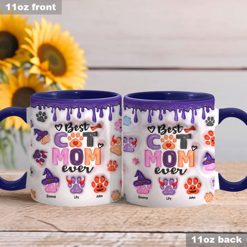 Die beste Hundemama, Katzenmama, Hundepapa, Katzenpapa aller Zeiten – personalisierte Tasse mit Hundemotiv