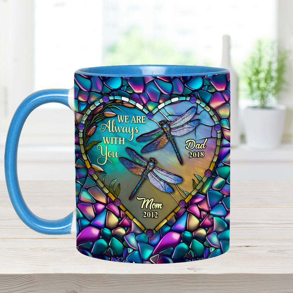 I'm Always With You - Personalized Memorial Accent Mug