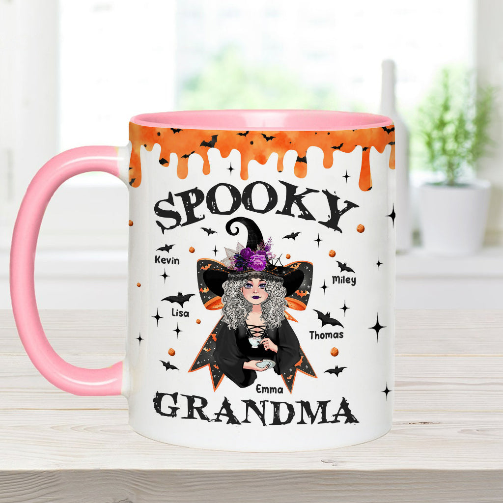 Spooky Any Title - Personalized Grandma Accent Mug