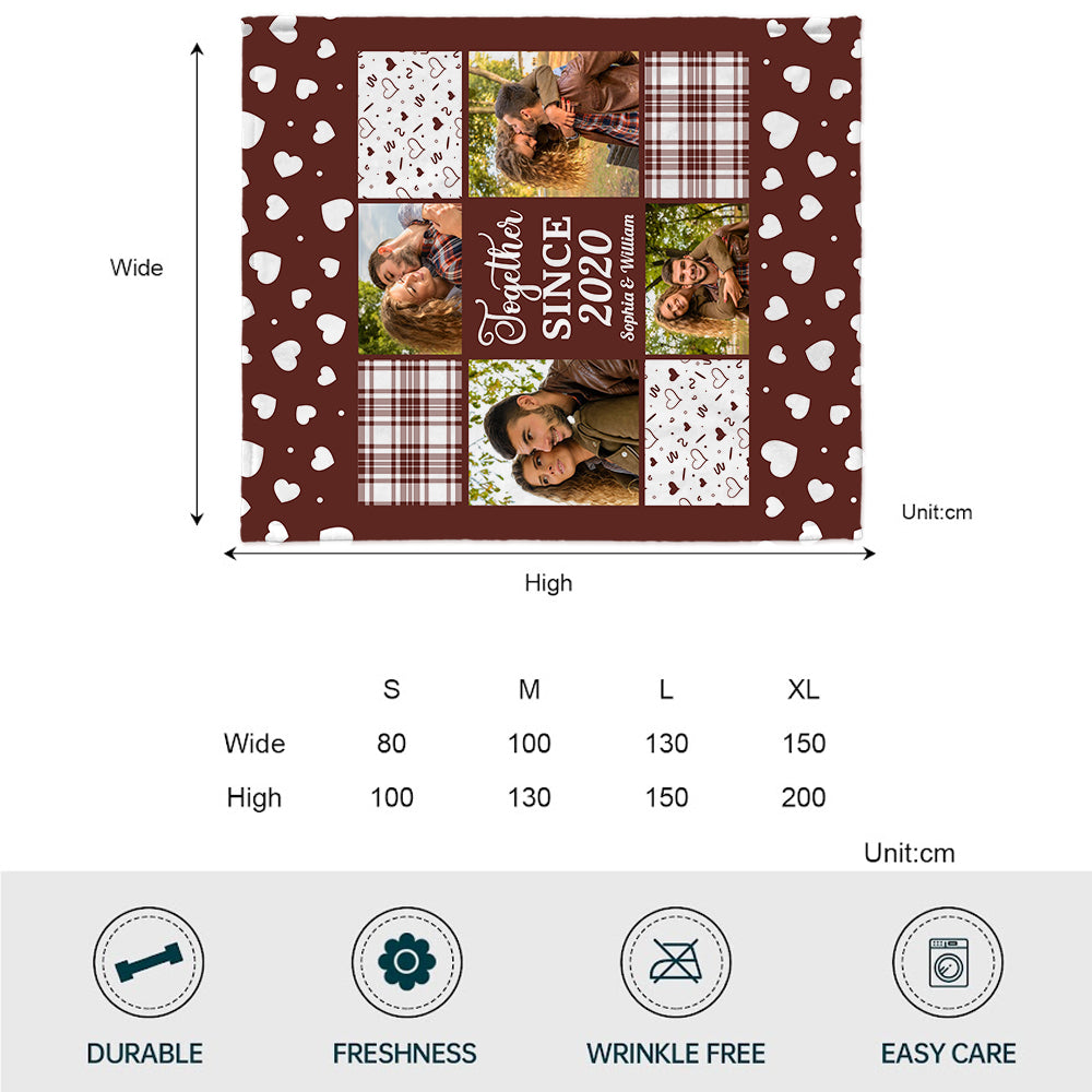 You And Me We Got This - Personalized Couple Blanket