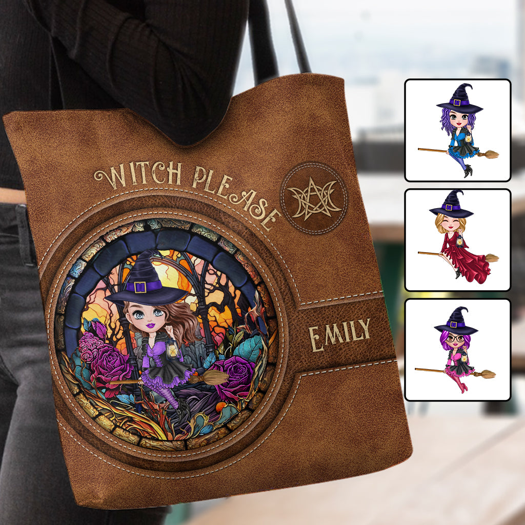 Witch Please - Personalized Witch Tote Bag