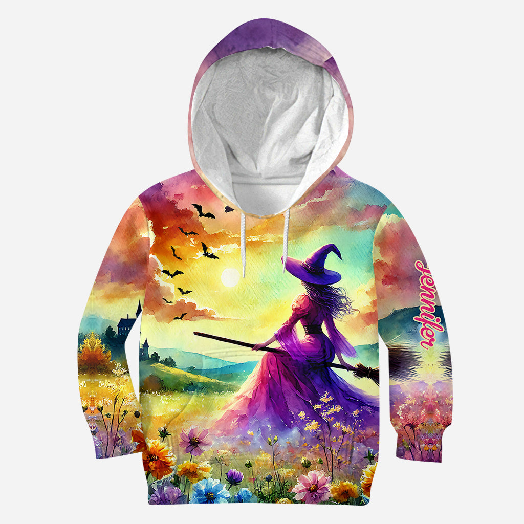 Beautiful Witch - Personalized Witch All Over Shirt