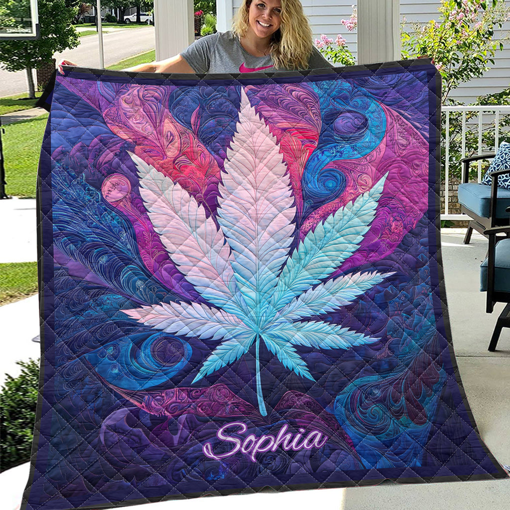 Wunderschöne Cannabis-Personalisierte Weed-Decke