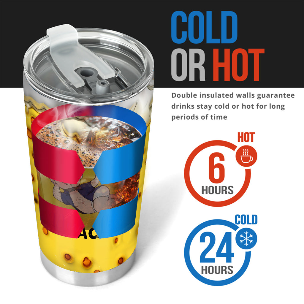 It's Not A Dad Bob It's A Fatherfigure - Personalized Father Tumbler