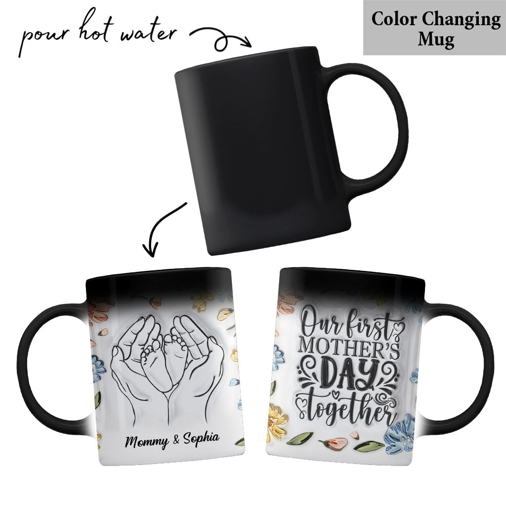 First Mother's Day Together - Personalized Mother Mug