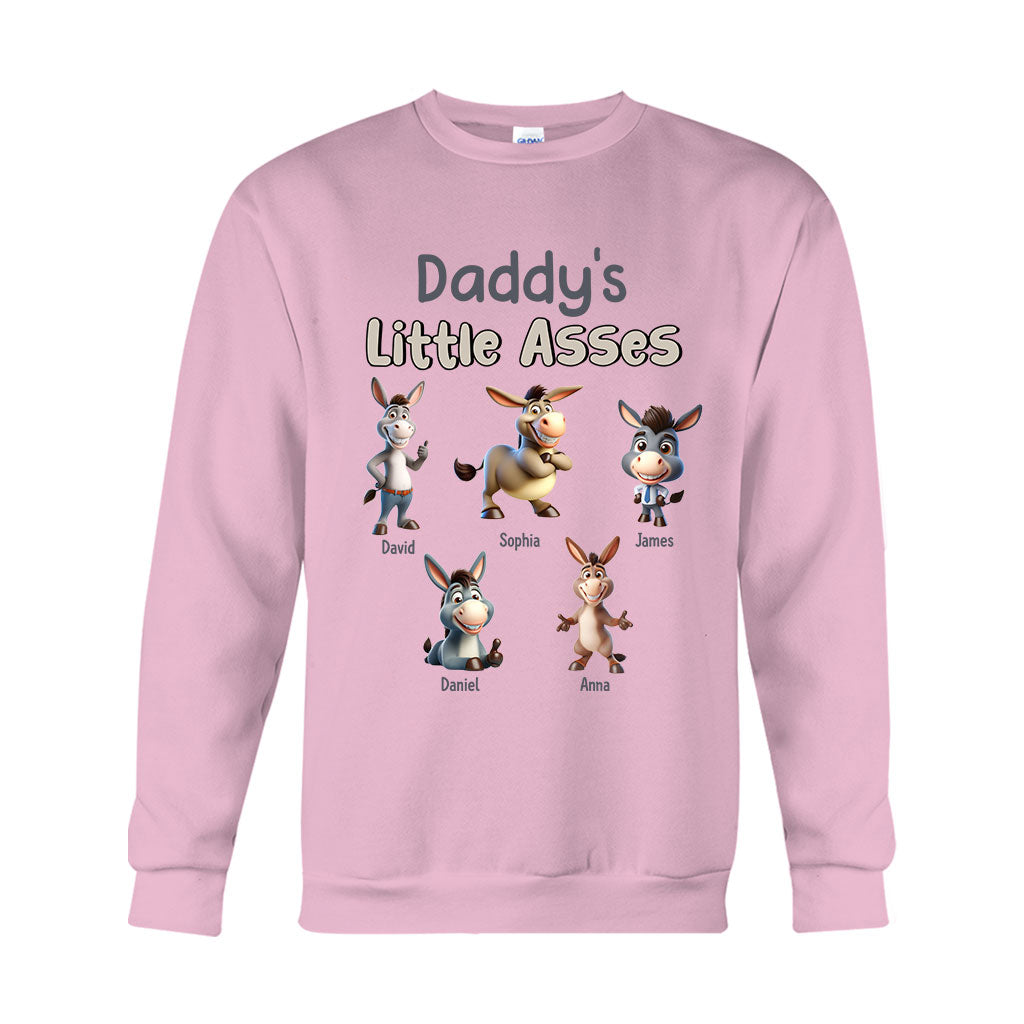 Daddy's Little Cuties - Personalized Father T-shirt And Hoodie