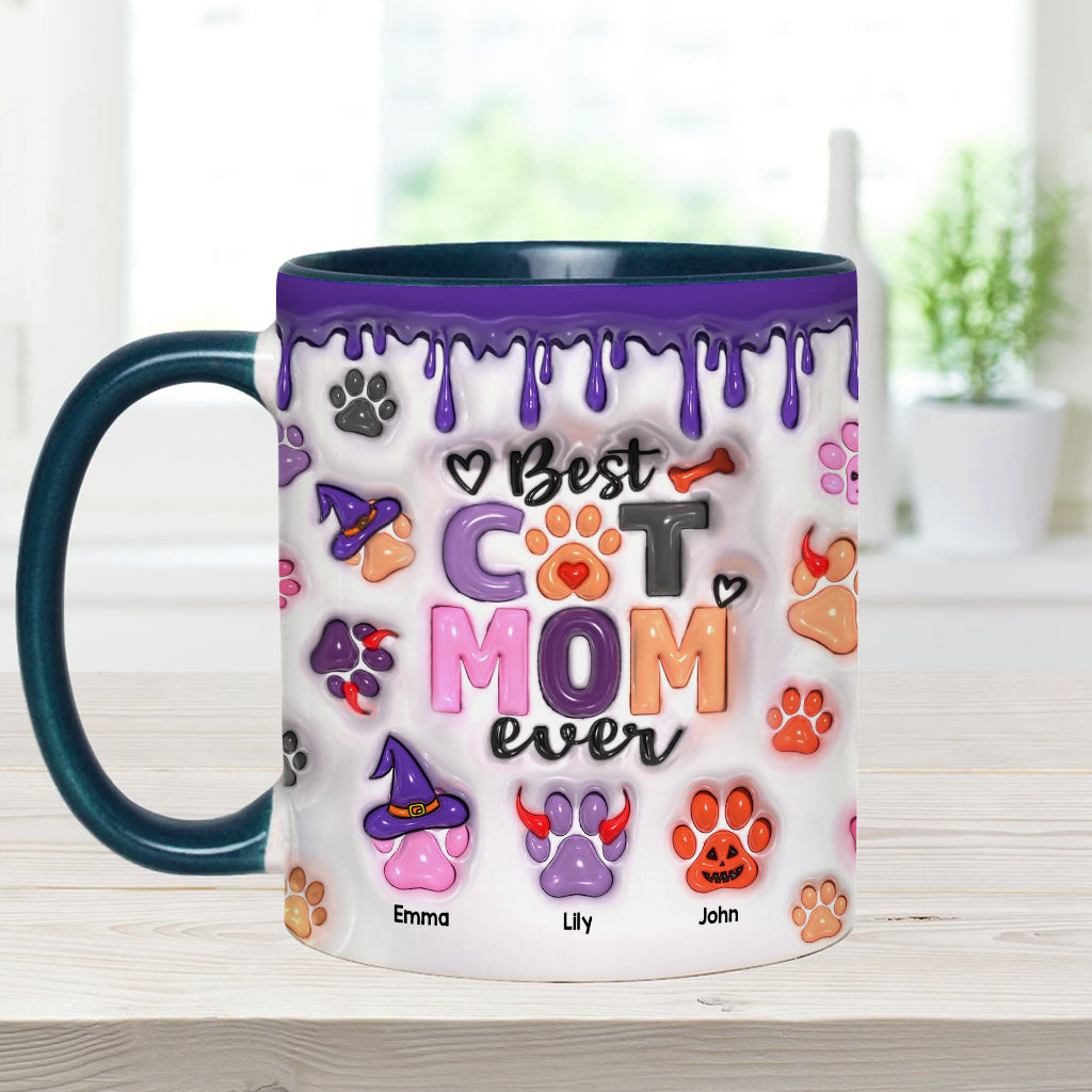 Die beste Hundemama, Katzenmama, Hundepapa, Katzenpapa aller Zeiten – personalisierte Tasse mit Hundemotiv