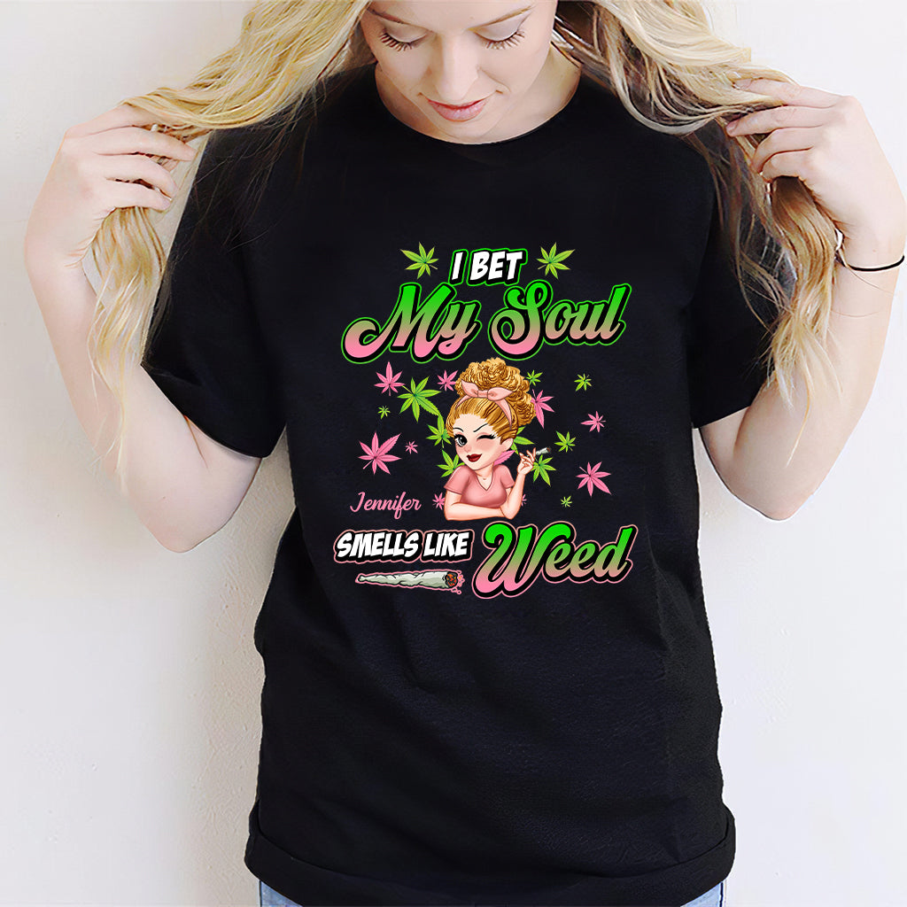 Ich wette, meine Seele riecht nach Gras – Personalisiertes Gras-T-Shirt und Hoodie