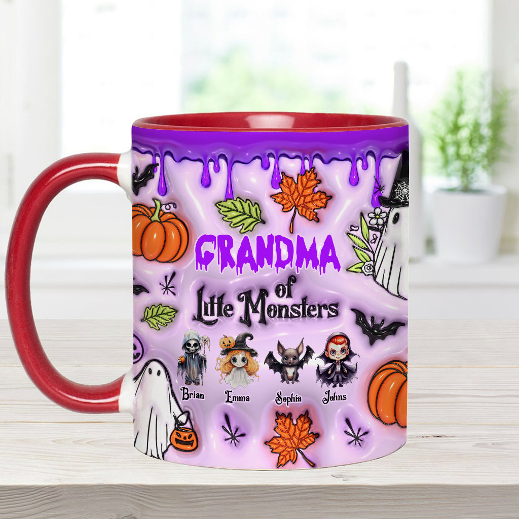 Oma der kleinen Monster – Personalisierte Tasse mit Oma-Akzent