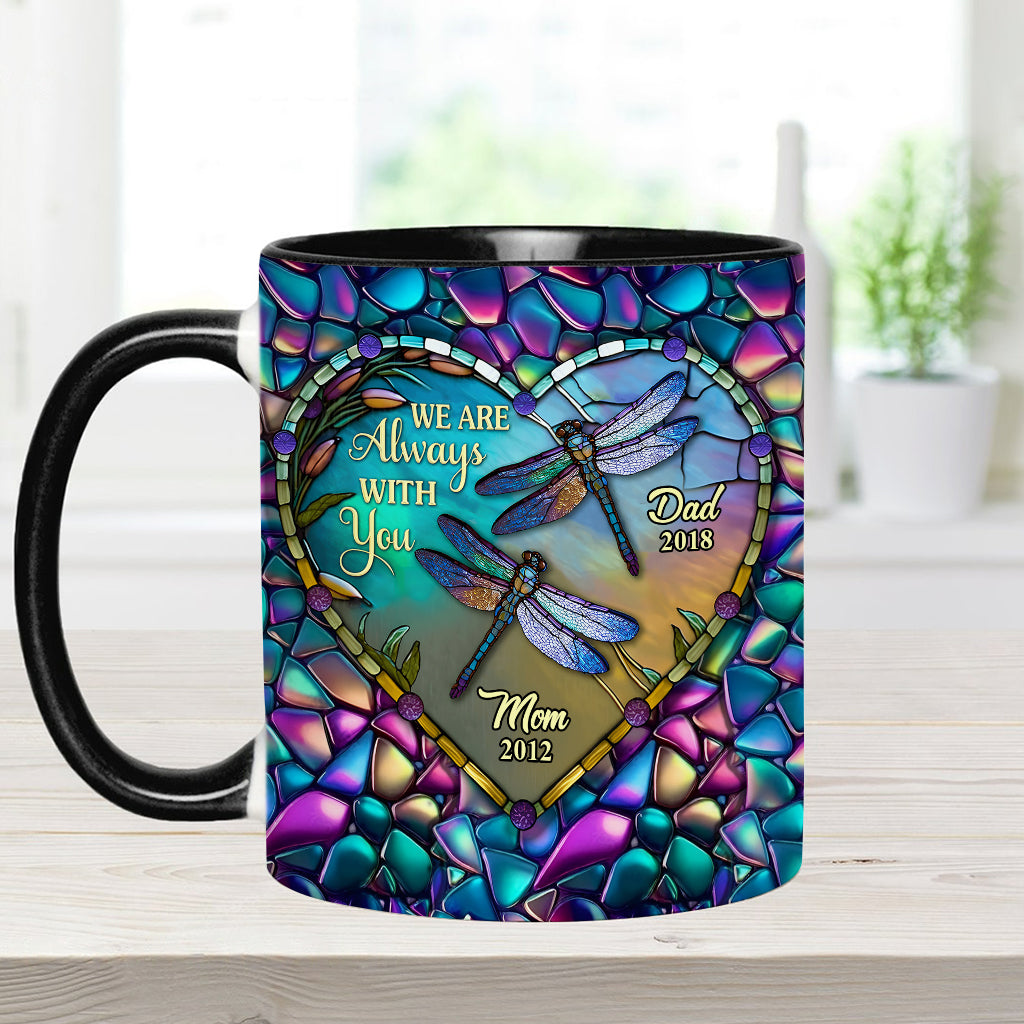 I'm Always With You - Personalized Memorial Accent Mug