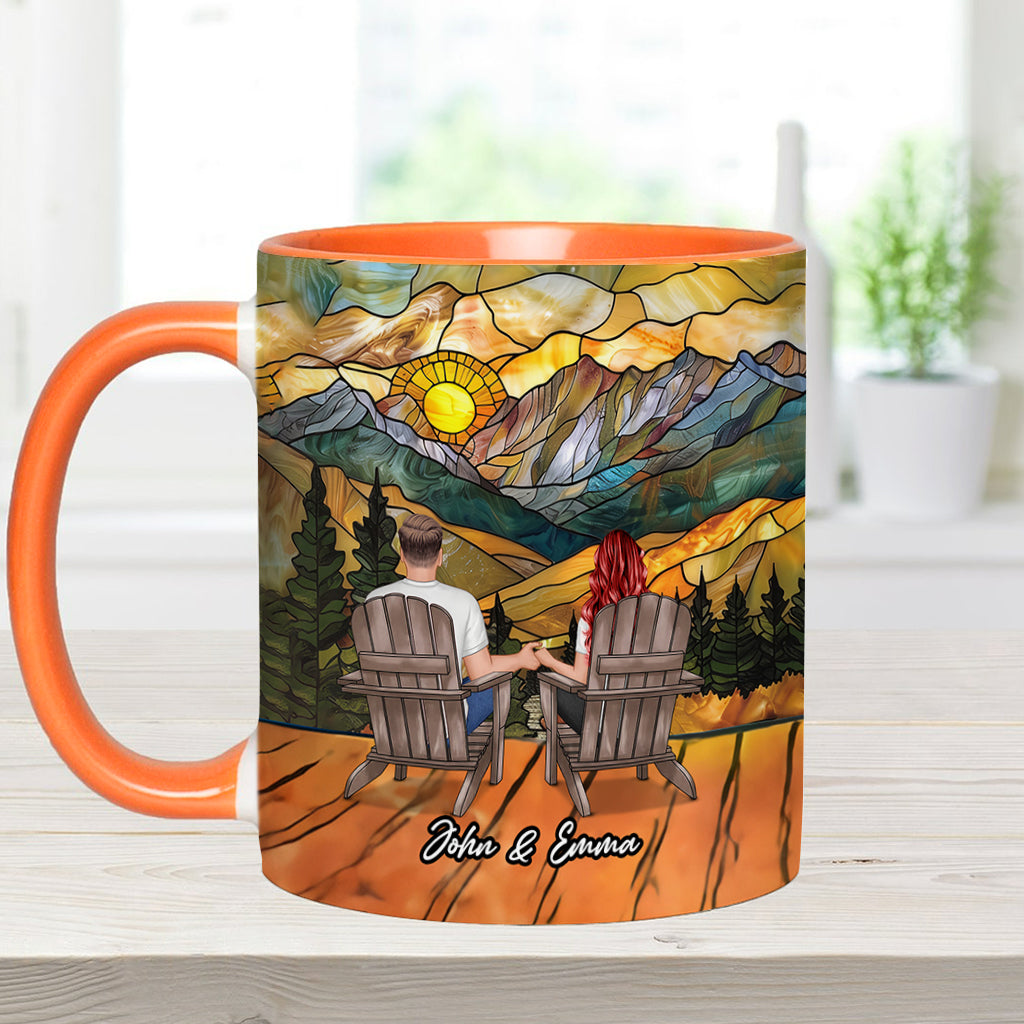 You And Me We Got This - Personalized Couple Accent Mug