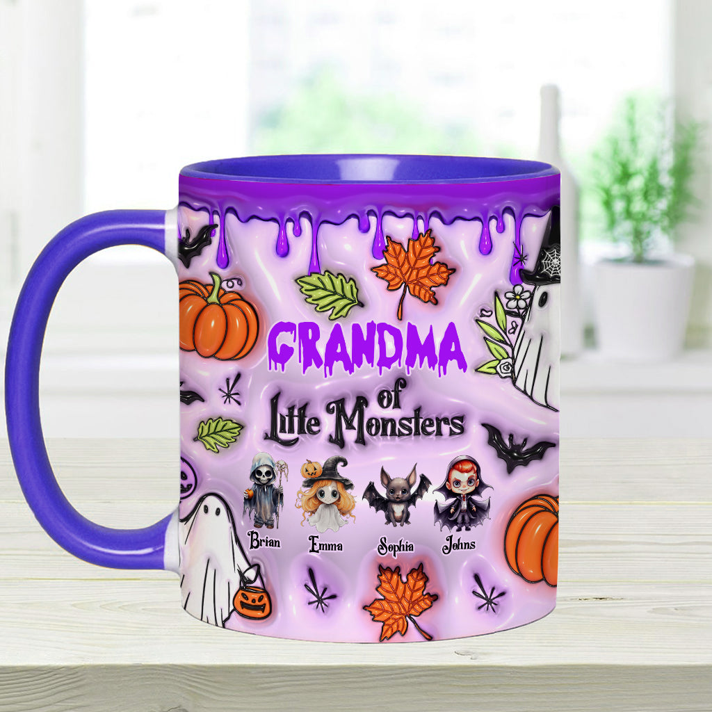 Oma der kleinen Monster – Personalisierte Tasse mit Oma-Akzent