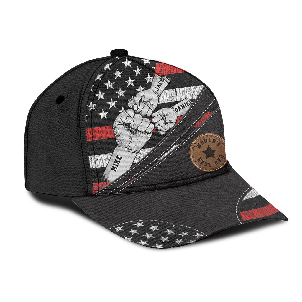 Best Dad Ever - Personalized Father Classic Cap