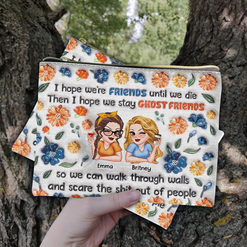 Ghost Friends - Personalized Bestie Pouch