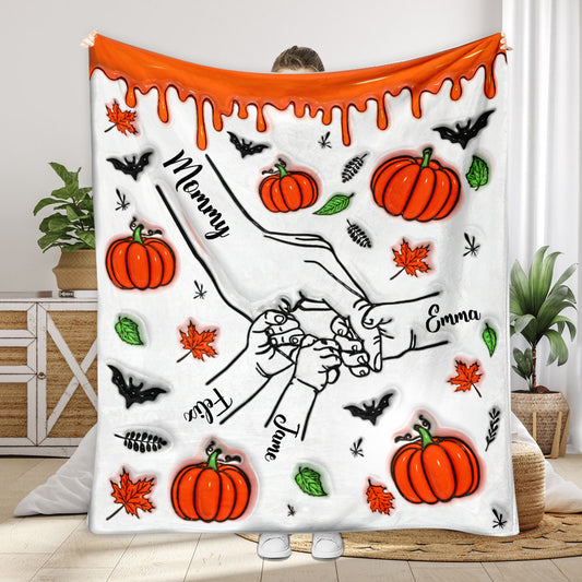 Halloween Mama/ Mimi/ Grandma... - Personalized Mother Blanket