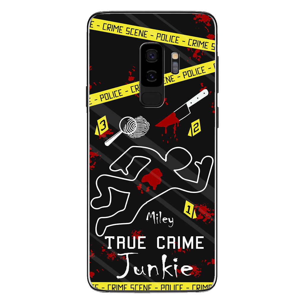True Crime Junkie – Personalisierte Handyhülle