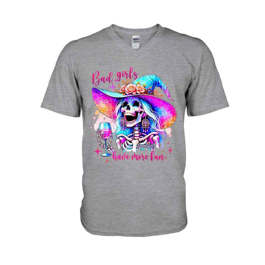 Bad Girls Have More Fun - Personalized Witch T-shirt And Hoodie