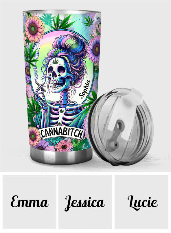 Cannabitch - Gobelet à cannabis personnalisé