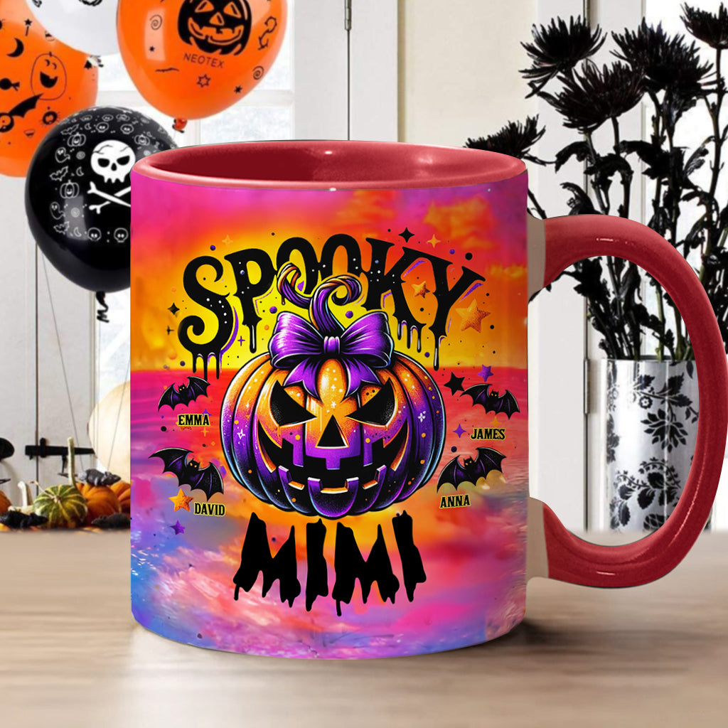 Spooky Grandma - Personalized Grandma Accent Mug
