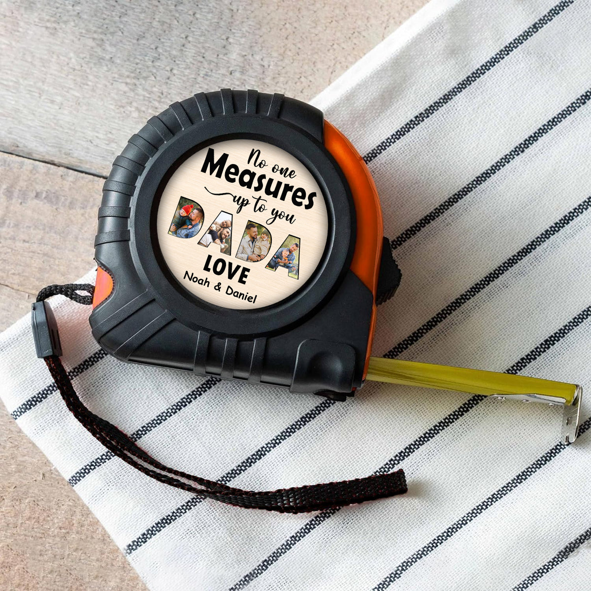 Mommy/ Daddy/ Mom/ Dad.... - Personalized Father Measure Tape