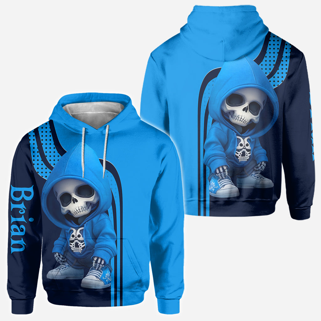 Stylish Skeleton - Personalized Skull All Over Shirt