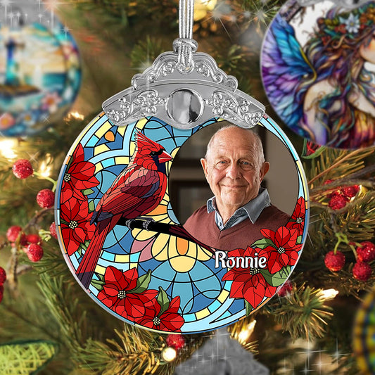 We Miss You - Personalized Memorial Vintage Ornament