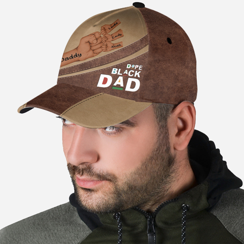 Papa le plus cool - Casquette classique afro-américaine personnalisée