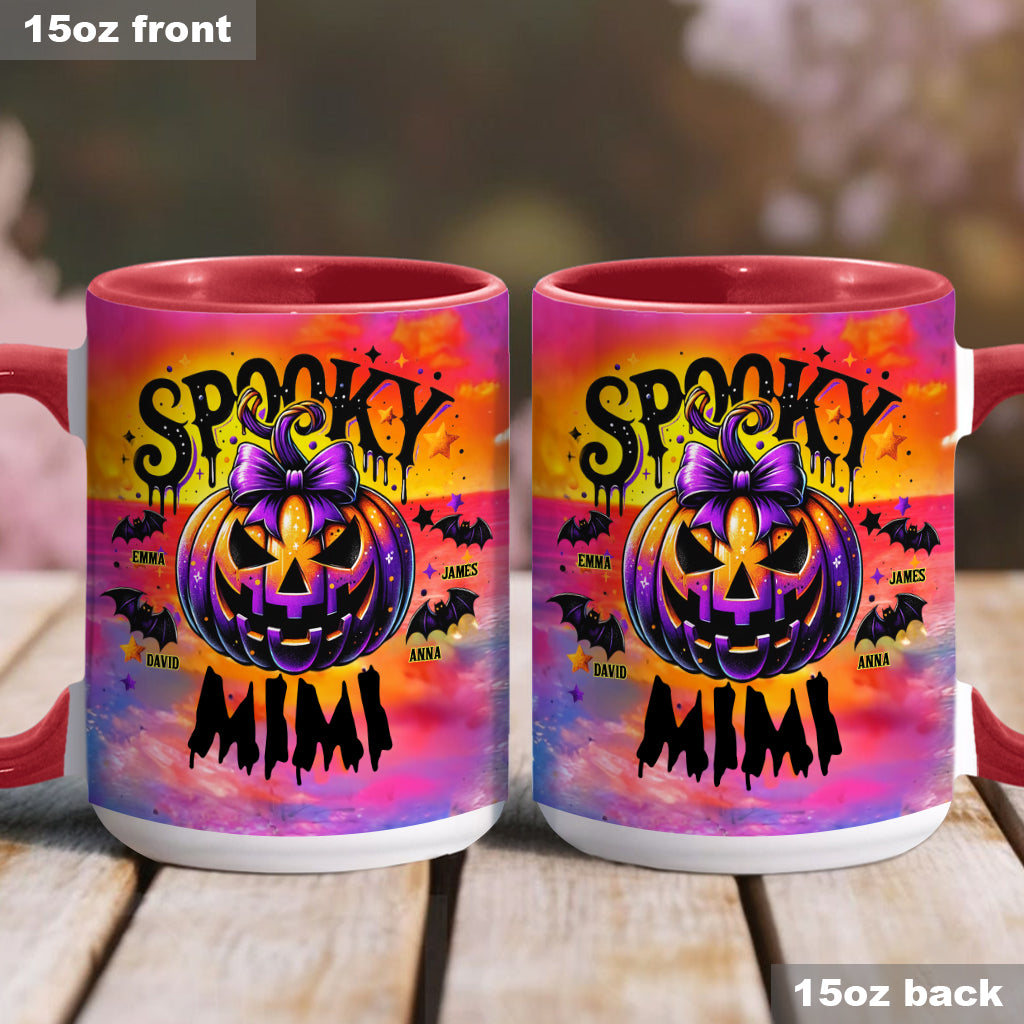 Spooky Grandma - Personalized Grandma Accent Mug